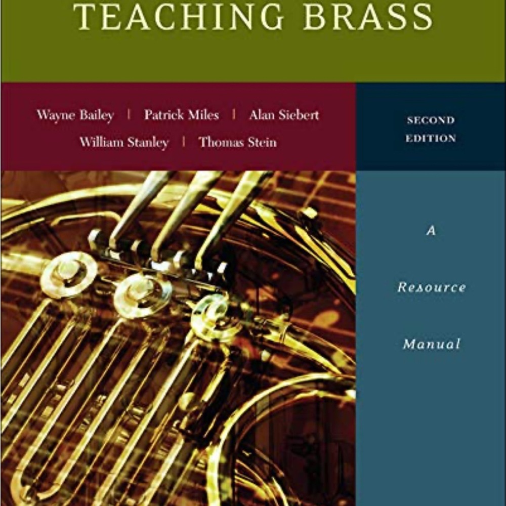 Teaching Brass Second Edition Resource Manual McGraw Hill